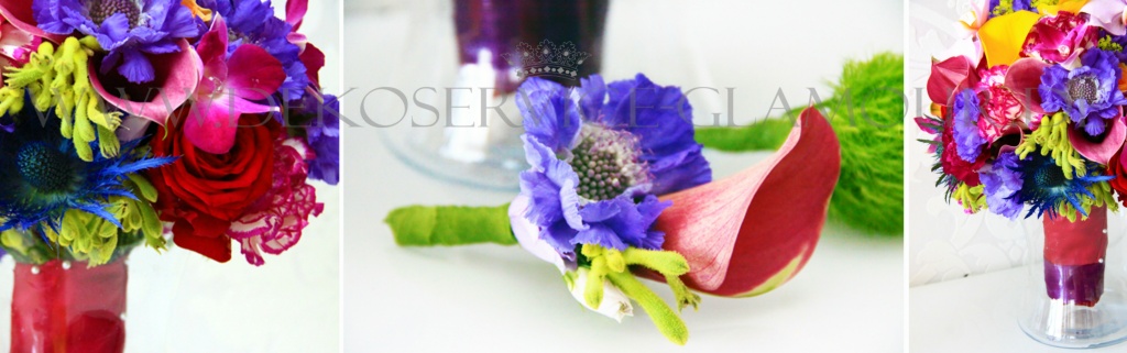 Brautstrauss glamour